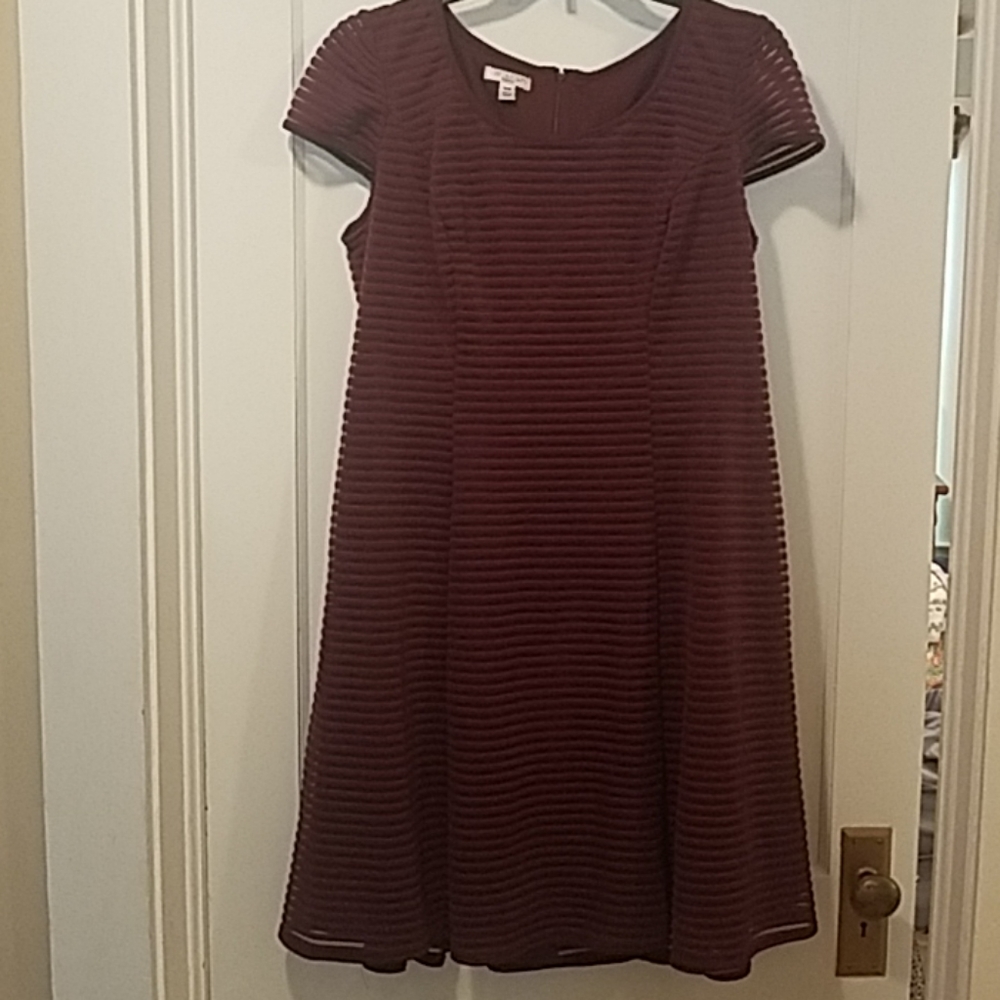 London Style Collection Purple Dress